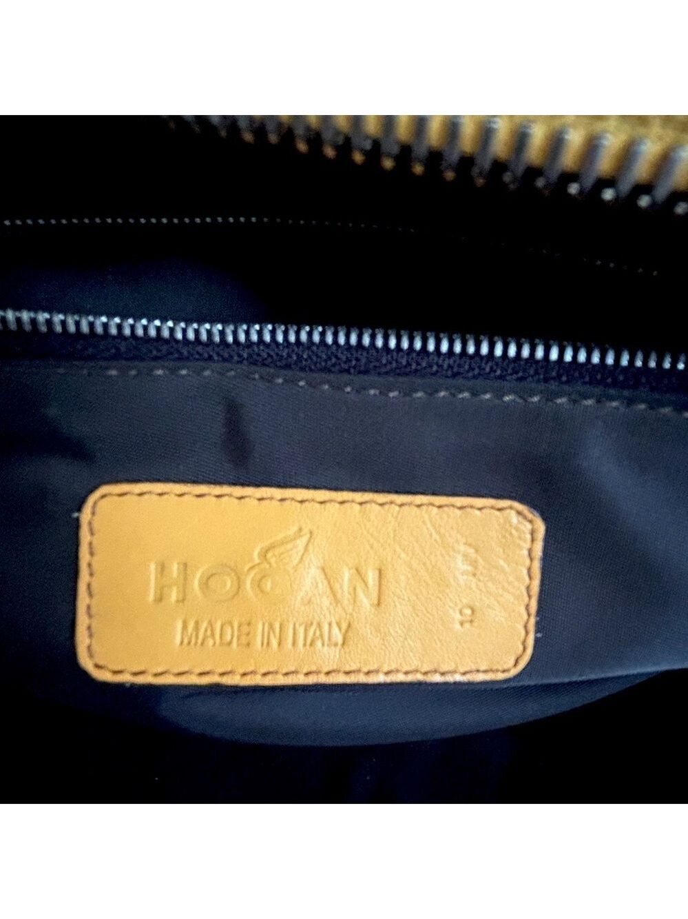 Hogan by Tod’s Mustard Leather Shoulder Bag - Picture 8 of 9